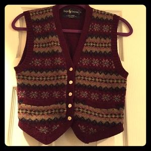 Authentic Vintage Ralph Lauren Sweater Vest